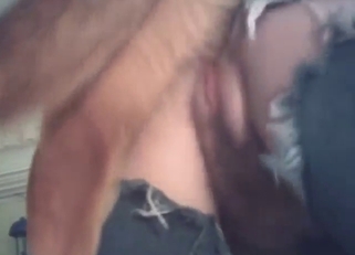 Brown dog gets to fuck a horny bitch hard