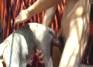 Dude with a hard cock wants this hole ruined