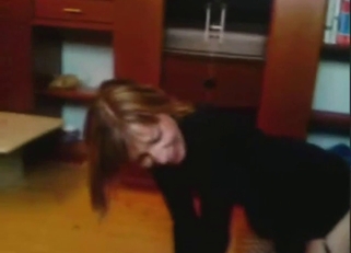 Blond-haired zoophile shows what she wants